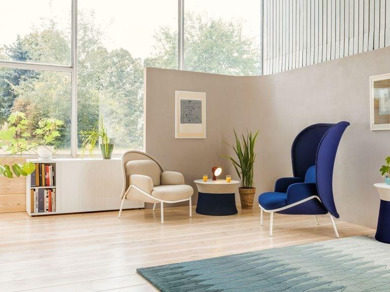 MDD Низкий круглый тканевый журнальный столик для гостиной Mesh sun-id-1406556 - Вид №8