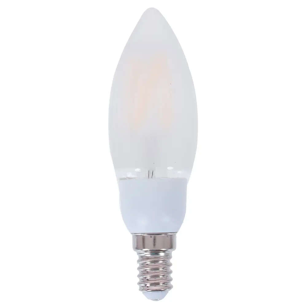 Лампа светодиодная диммируемая Osram E14 5 Вт 470 Лм свет тёплый белый матовая STLM-2163676