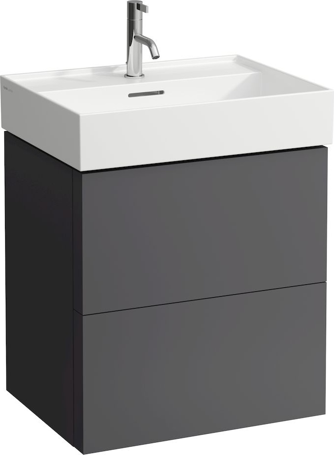 H4075690336451 Шкафчик под раковину, 2 ящика, включает в комплект органайзер, для раковин 810333, 810338, 810339, 813332 LAUFEN PRO - Вид №3