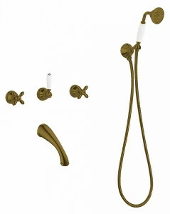 Смеситель MIGLIORE Princeton Plus ML.PRP-8018.BR для ванны/душа - бронза
