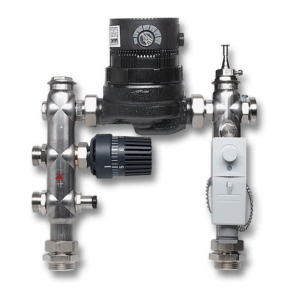 1VTPRG1E SANHA VT-PRG1E Регулирующая станция с цирк-ным насосом  мм  - Вид №1