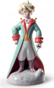 10669136 LLADRO Фигурка Lladro "Маленький принц" 12x24см Фарфор