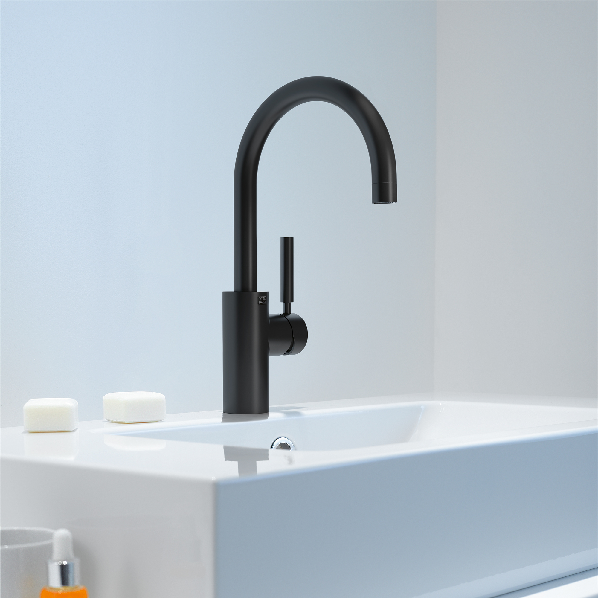 EDITION PRO Смеситель для раковины, однорычажный, со сливным клапаном - Хром DornBracht 33500626-00 - Вид №1