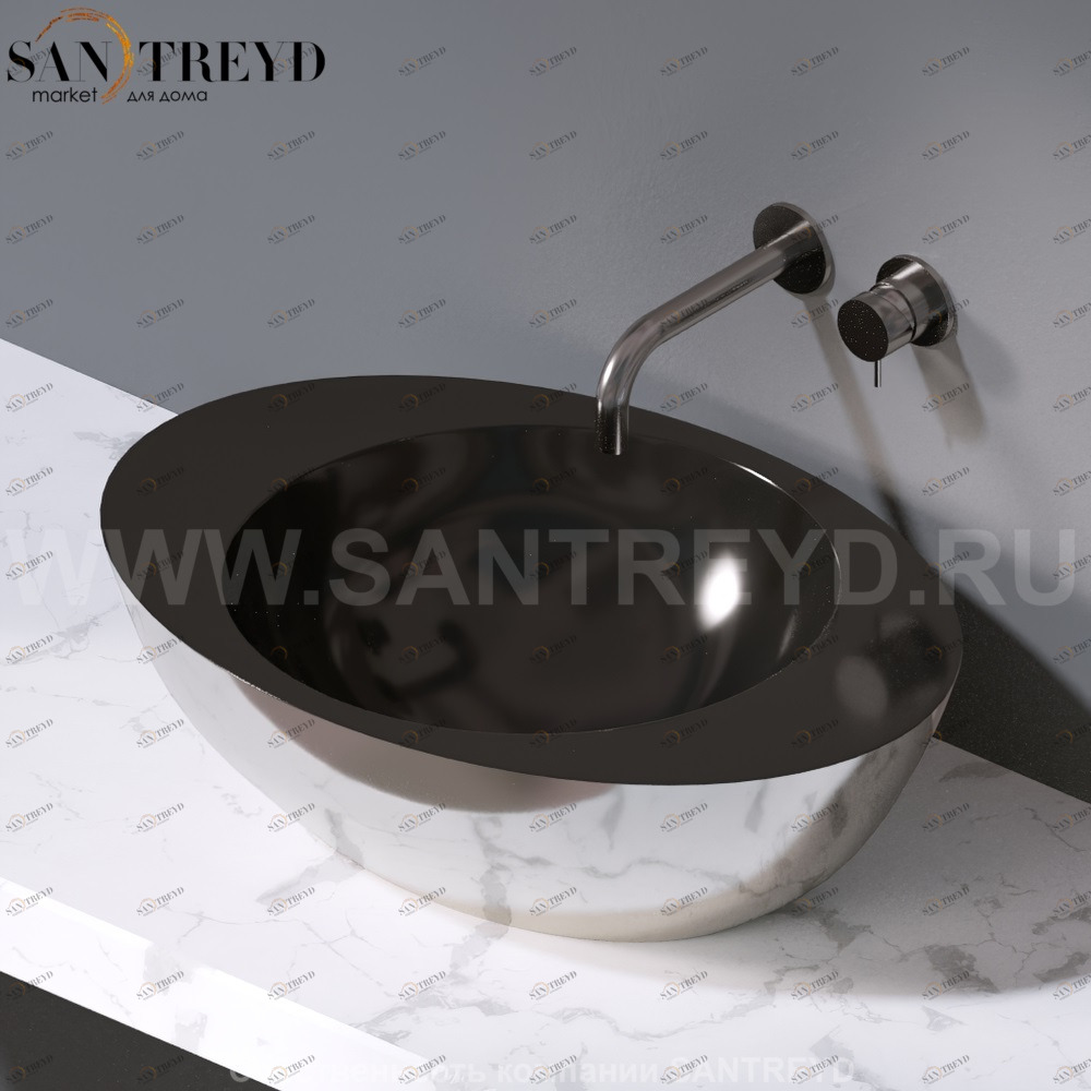 L269.253 Накладная раковина на столешницу  овальная A. e T. Italia ACCENT AeT ITALIA