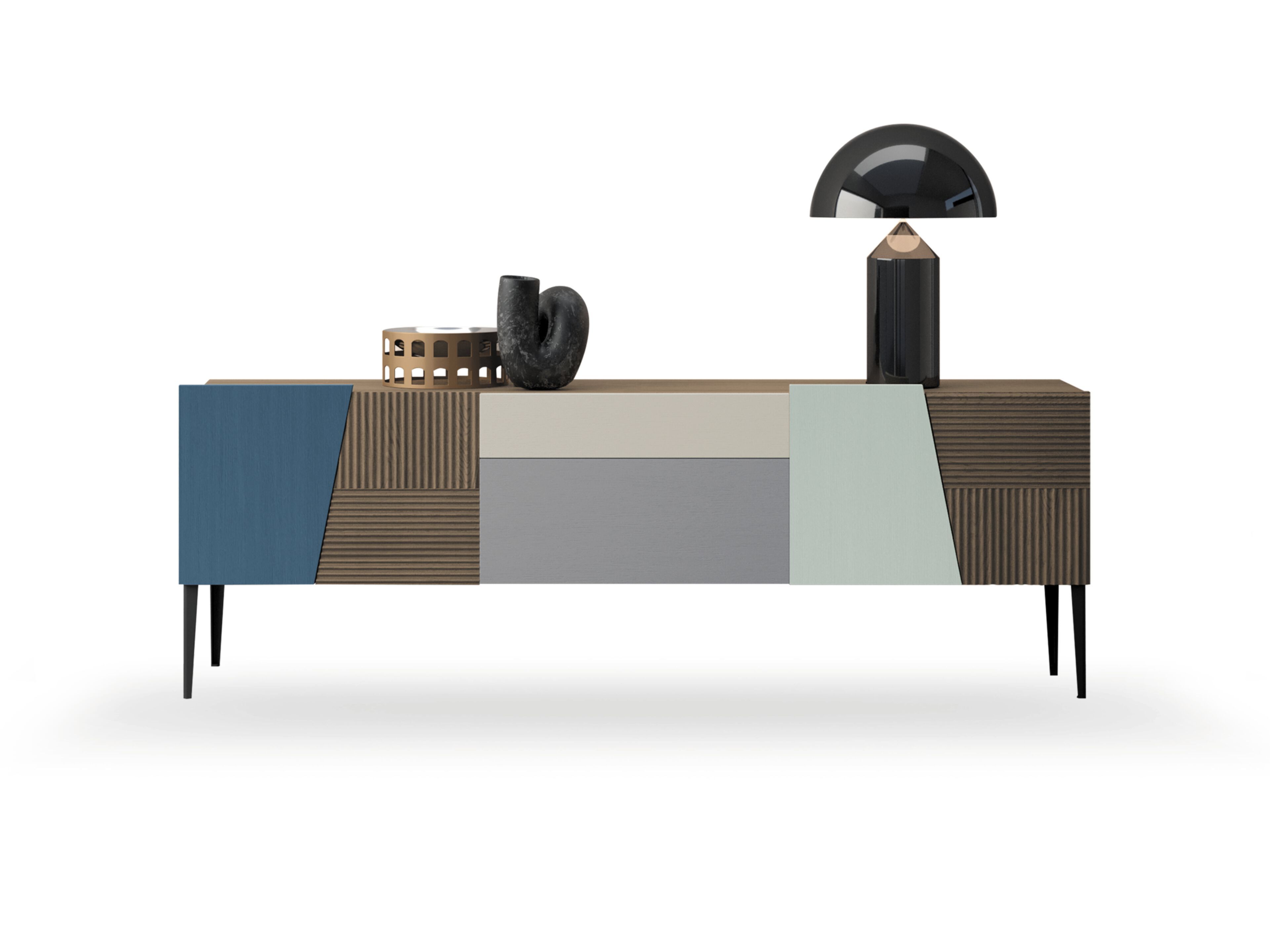 Деревянный шкаф с распашными дверями Devina Nais Ноль.16 ARCH-00135278