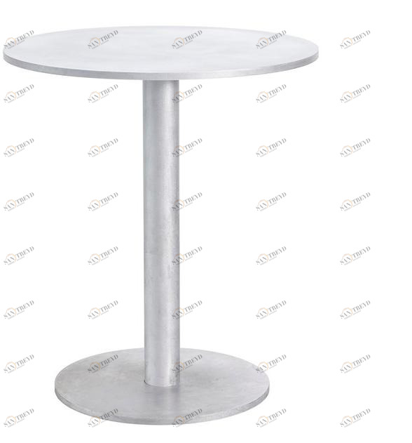 valerie_objects Круглый алюминиевый стол  V9016034a 