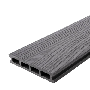 Террасная доска T-DECKS из ДПК серого цвета с противоскользящей поверхностью 87036577