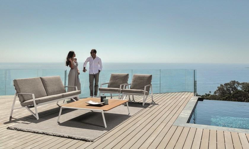 Talenti Садовый диван 2 мест со съемным чехлом из ткани Cottage Cotdiv - Вид №4