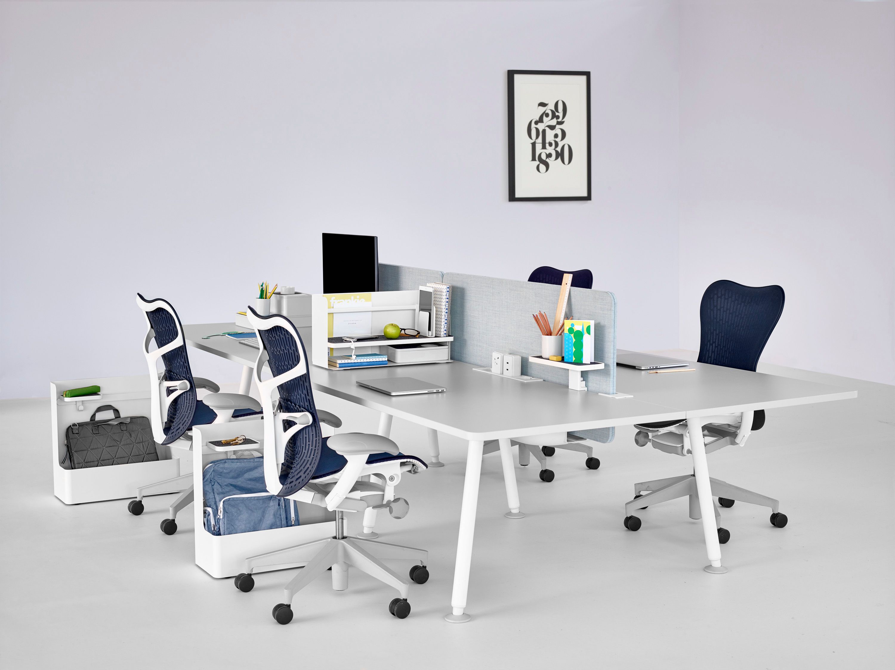 Triflex полимер поворотный эргономичный офисный стул Herman Miller Mirra 2 ARCH-00071795 - Вид №7