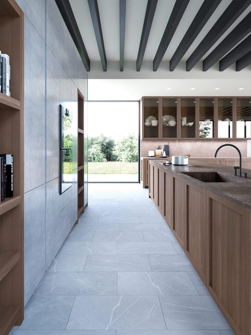 GD Arredamenti Модульная кухня с островом Legno vivo 2.6 sun-id-1454740 - Вид №3