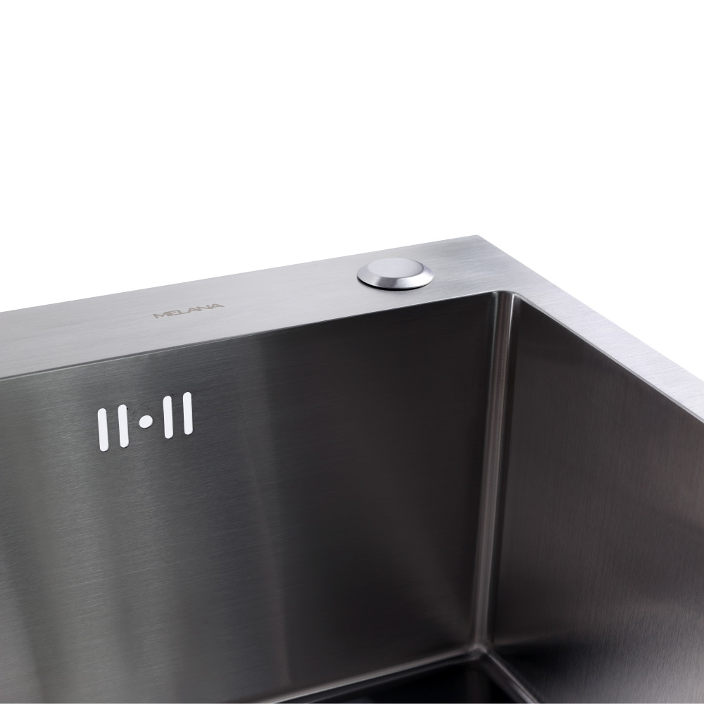 Мойка D6045H+4 сатин MELANA ProfLine 3,0/220 комплект мойки из нержавеющей стали 5 в 1  - Вид №10