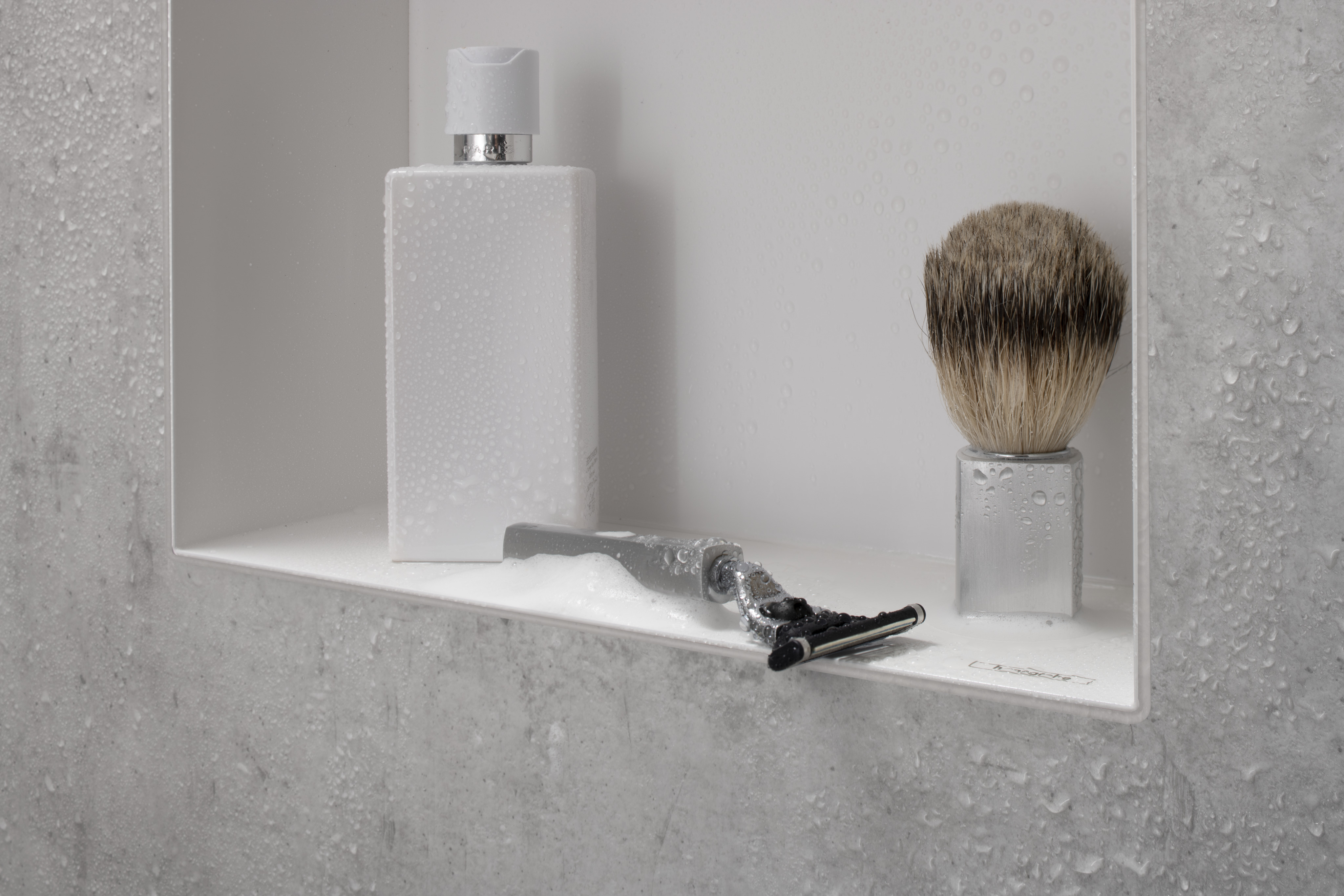 56061800 XtraStoris Original Настенная ниша с рамой 300/300/100 Hansgrohe  - Вид №5