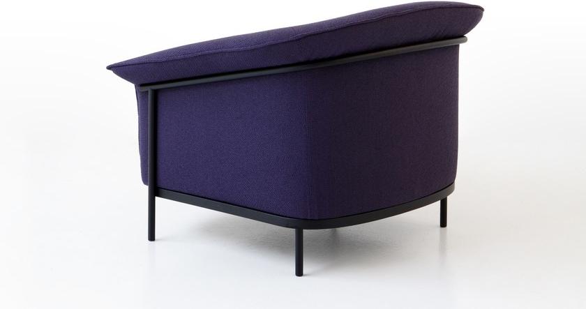 Porro Кресло из ткани с подлокотниками Kite sun-id-1459421 - Вид №1