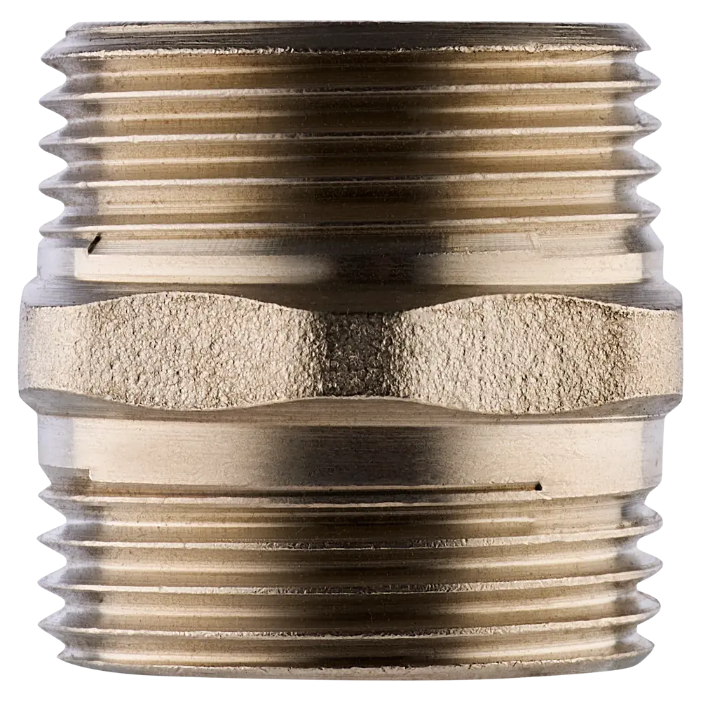Ниппель MONLID 3/4" НР мм никелированная латунь 89421170 STLM-2203452  - Вид №2
