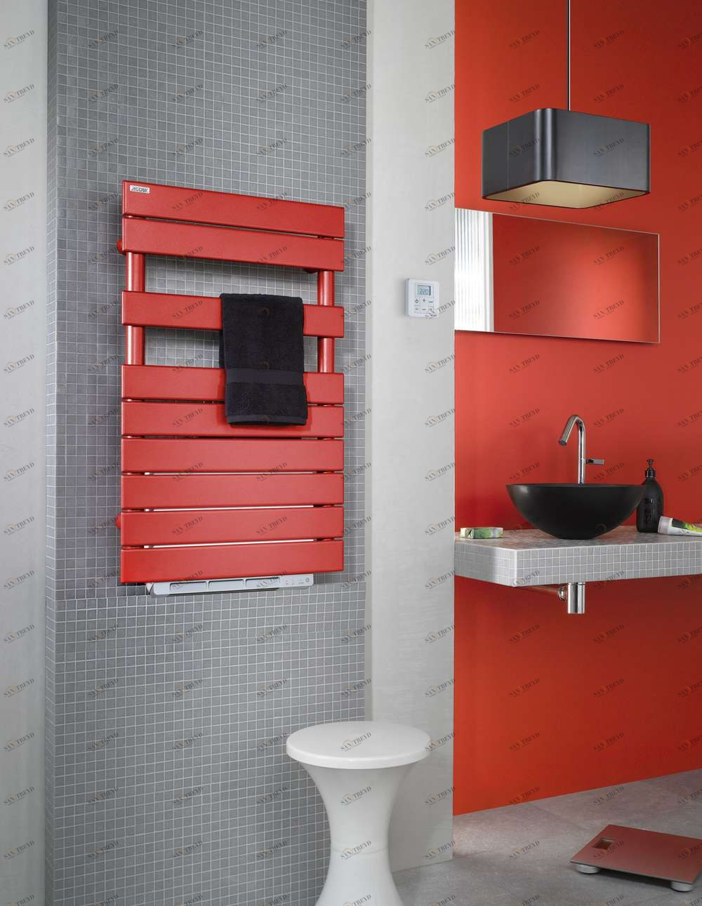 Водяной радиатор SX137-050IFS Régate +Air (Avec soufflant) Acova 1370 