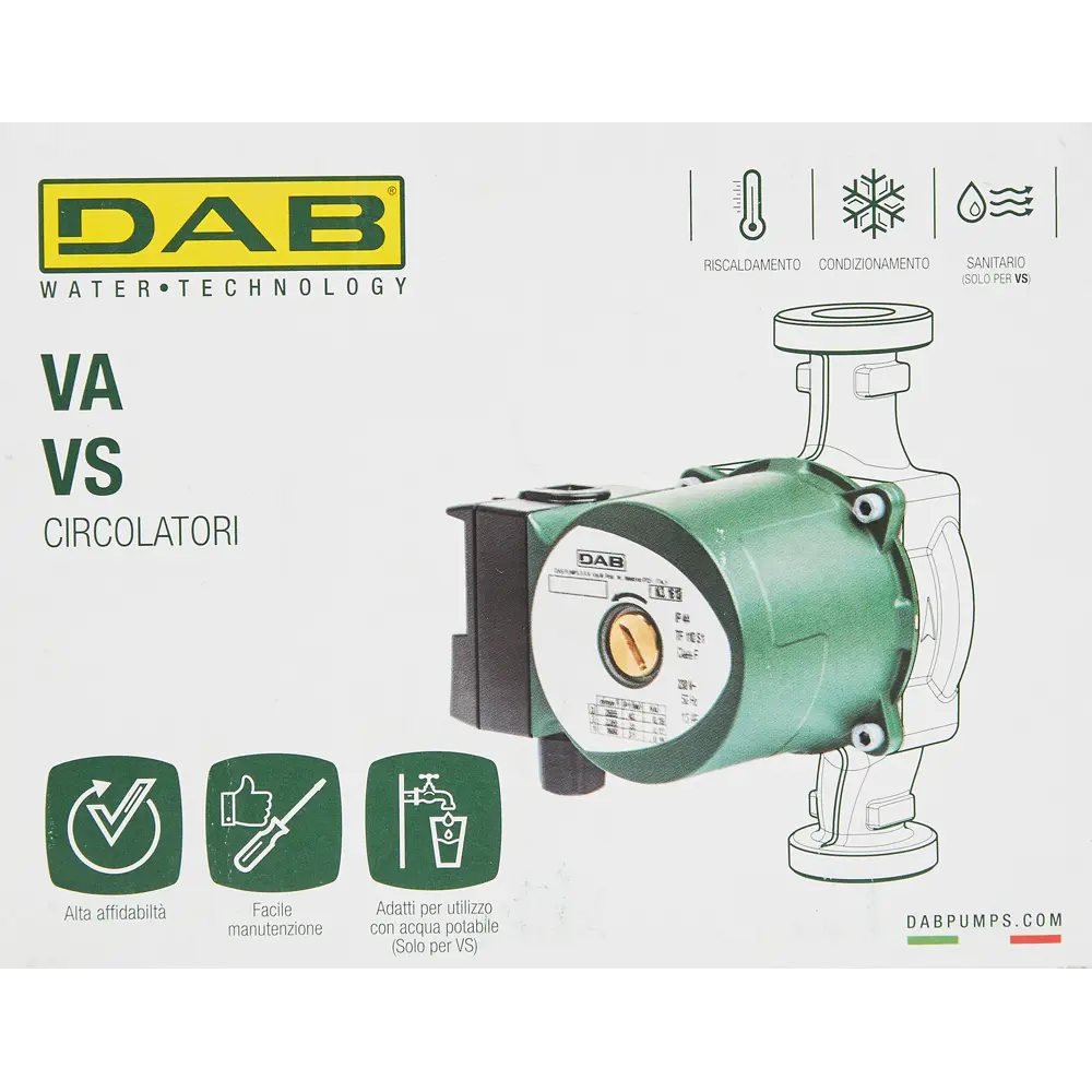 Насос циркуляционный DAB VA 35/180 185 мм STLM-2036994 - Вид №6