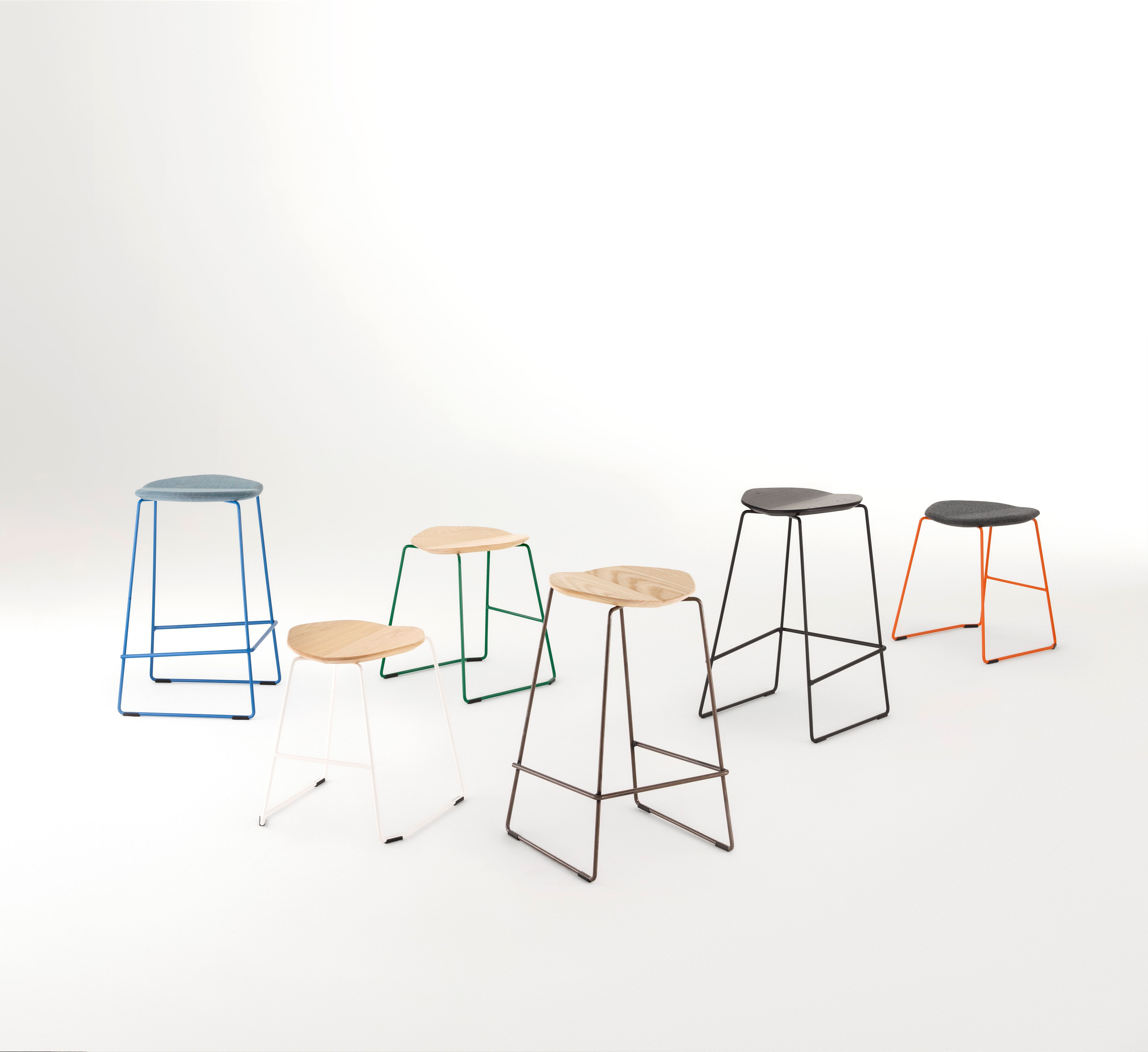 Высокий табурет из ткани Ross Gardam Duet ARCH-00116606 - Вид №2