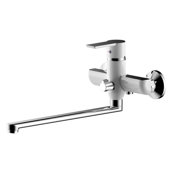 35-L35P OLIMP white  Смеситель универсальный  ARGO kran 35l35polimpwhite