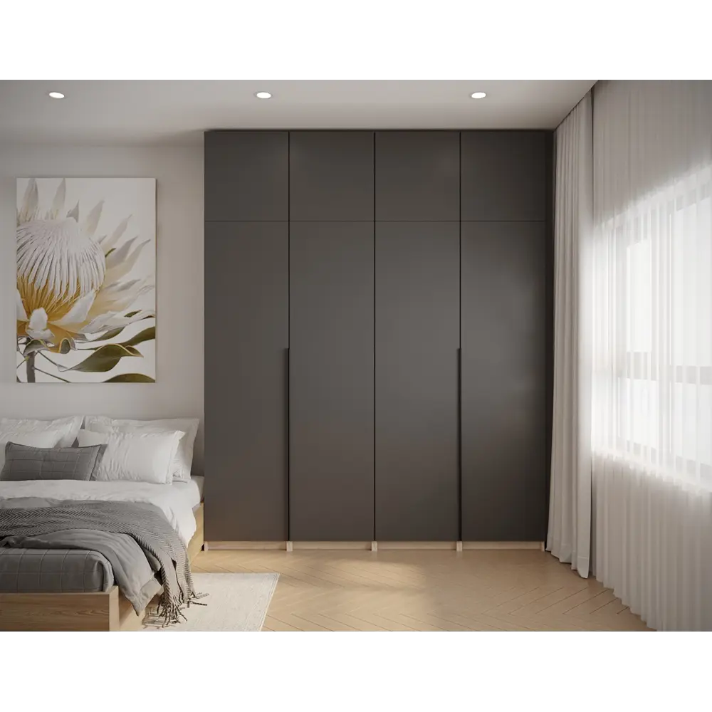 Дверь Лион 39.6x193.8x1.8 см ДСП цвет серый Santreyd STLM-2124456 - Вид №5