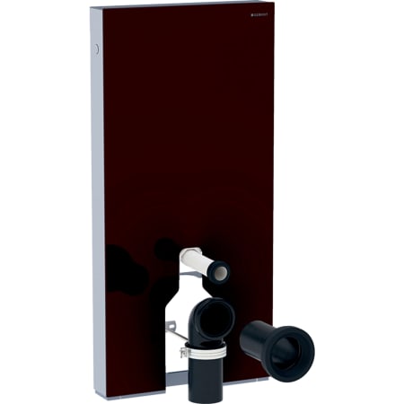 131.201.SQ.5 Сантехнический модуль Geberit Monolith Plus для напольного унитаза, 101 см, передняя обшивка из стекла Geberit  - Вид №6