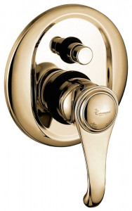 6019BR Внутристенный смеситель Tiffany на 2 выхода, цвет бронза