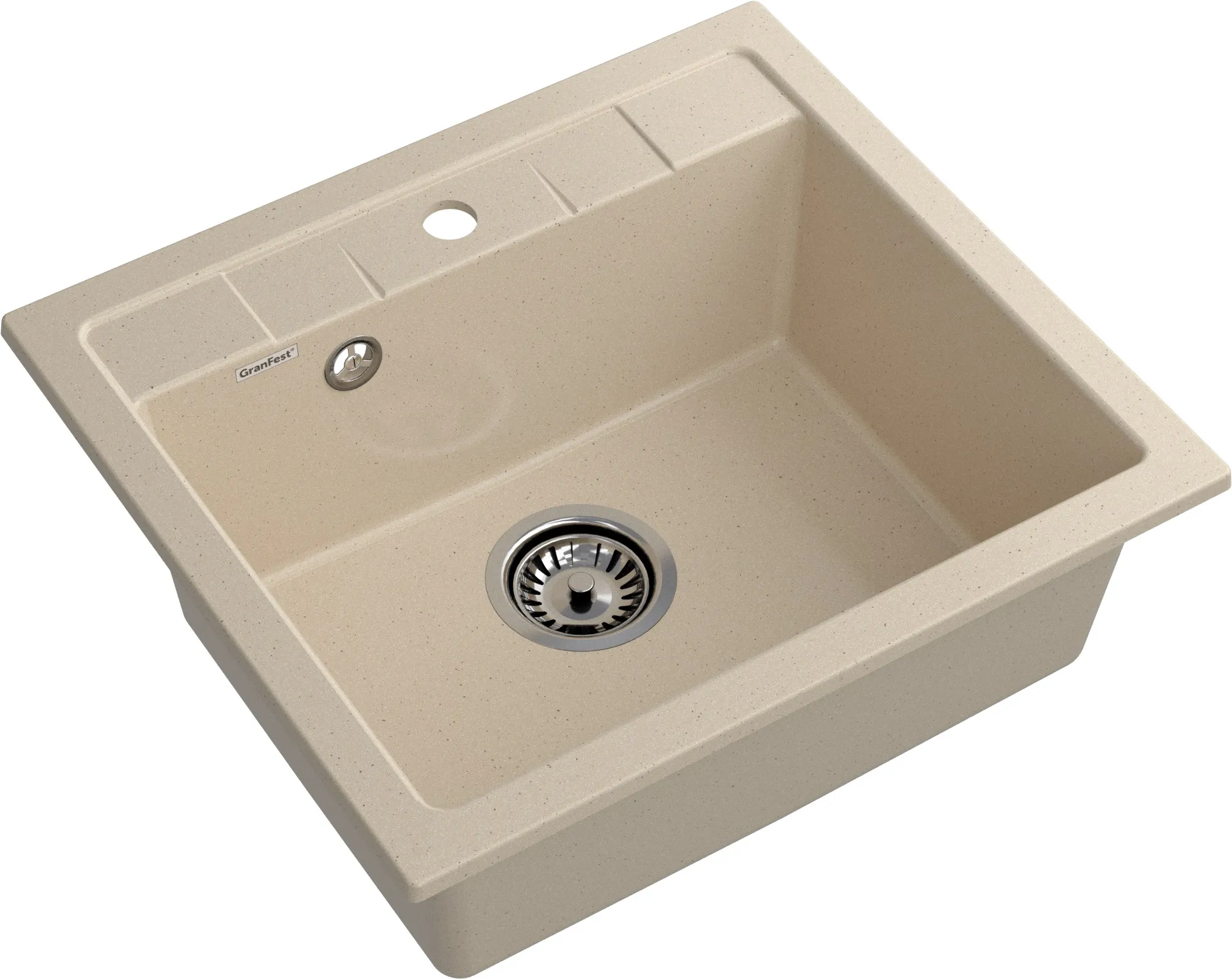 Кухонная мойка Искусственный камень QUADRO S241 GranFest Q-561-S241 - Вид №2