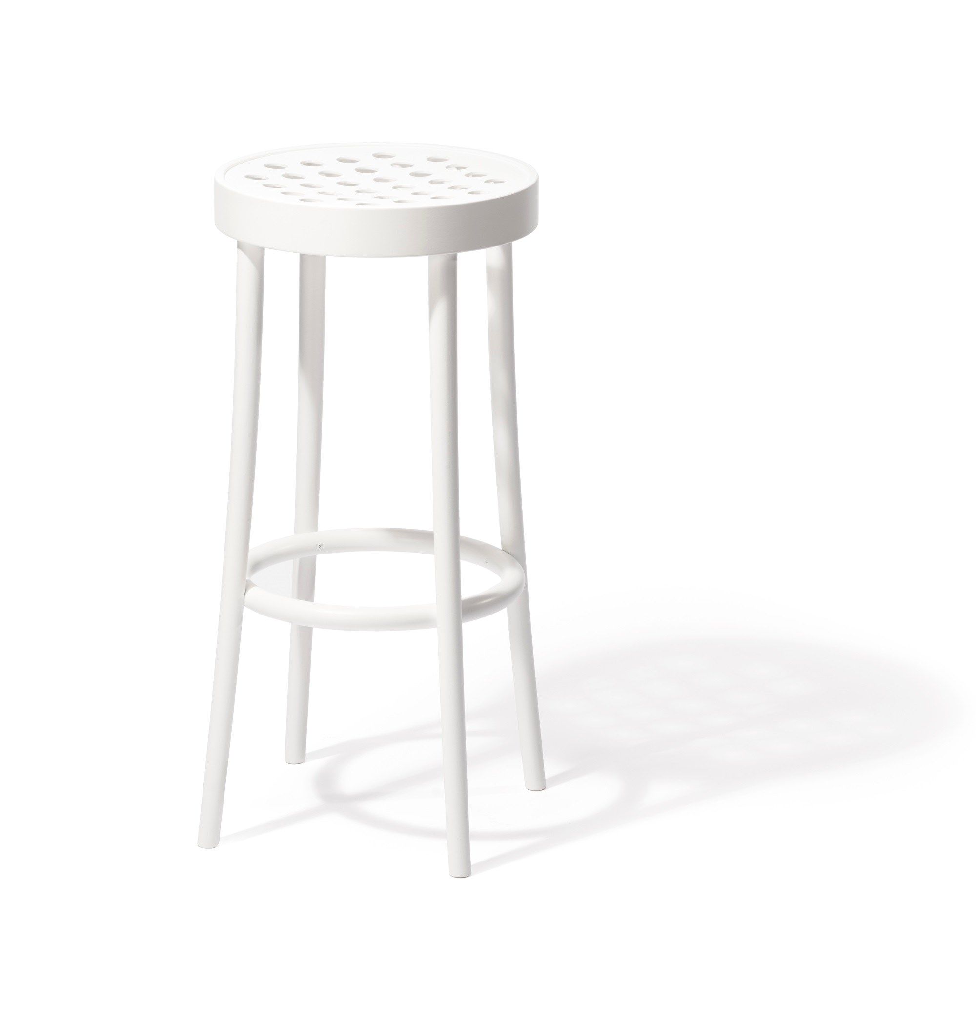 Высокий деревянный барный стул с подставкой для ног TON 822 ARCH-00090162 - Вид №10