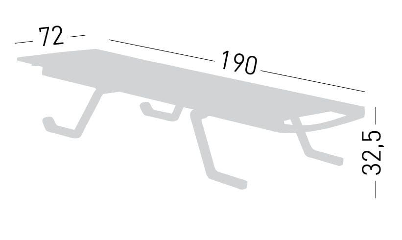Сетка штабелируемая Садовая кровать с колесами GABER SUNLOUNGER PODIO ARCH-00030164 - Вид №8