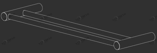 Ceadesign Держатель для полотенец из нержавеющей стали Stem - accessori Ste 21