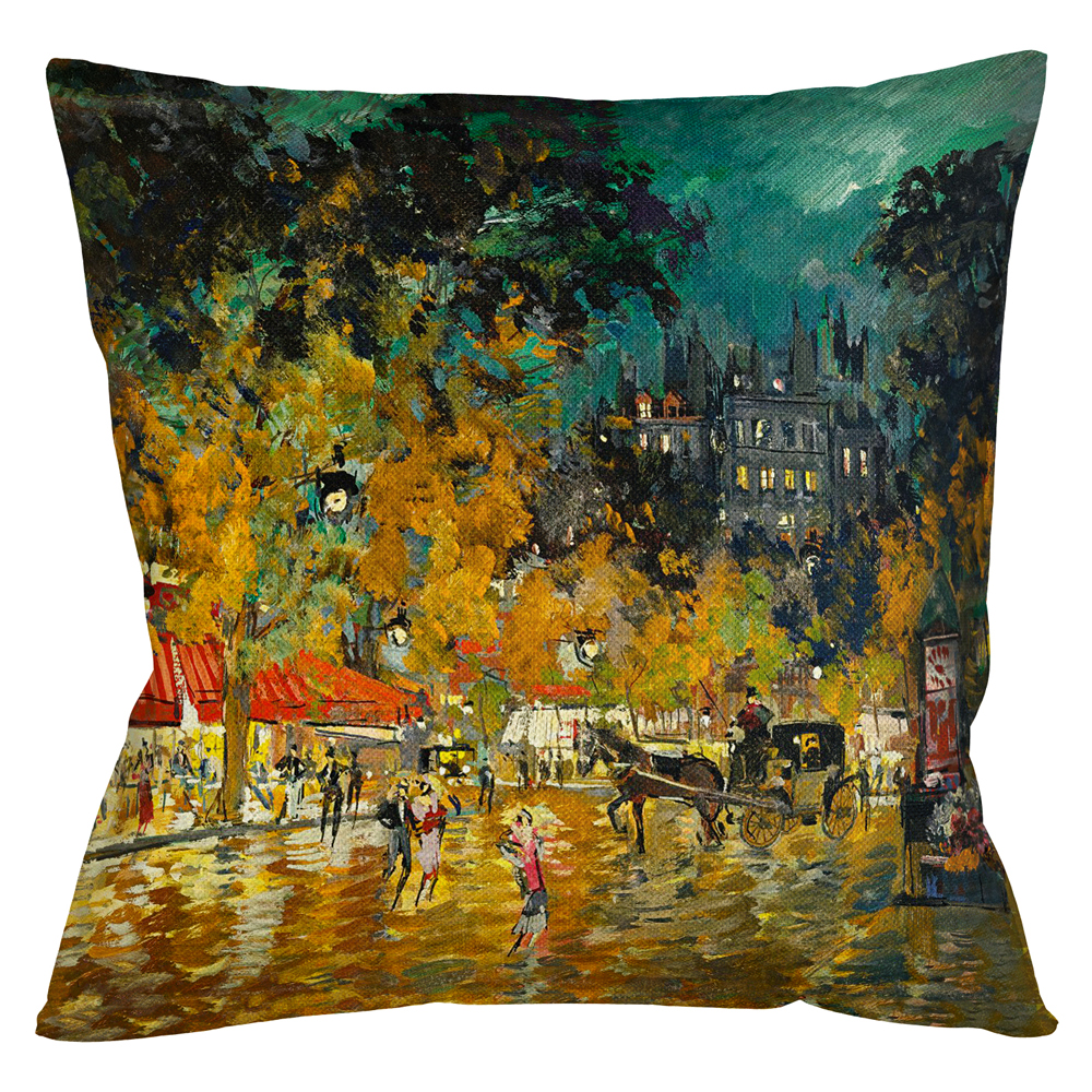 4113106 Арт-подушка «Ночной Париж» Object Desire 