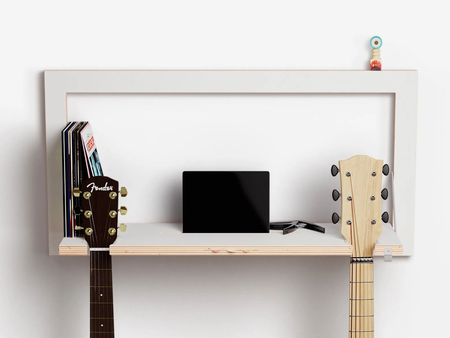 Откидная полка из фанеры AMBIVALENZ Fläpps Guitarhäng 80x40-1 ARCH-00112633