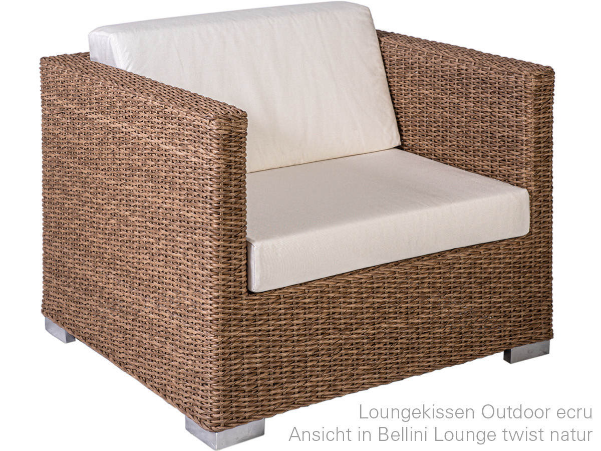 10.00.0712 Подушка спинки углового модуля Outdoor Sunbrella ecru Mbm LONG ISLAND - Вид №5