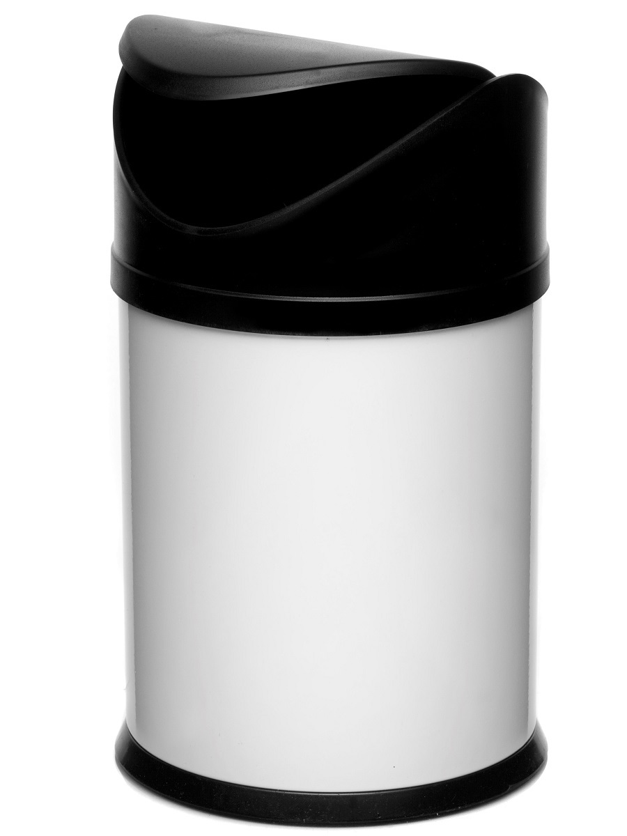 Вёдра с педалью и крышкой Auriga 3L White NAVAKO 11042 - Вид №1