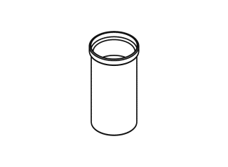 800.20.10041 Набор туалетных щеток HEWI Trennwandzubehör  - Вид №8