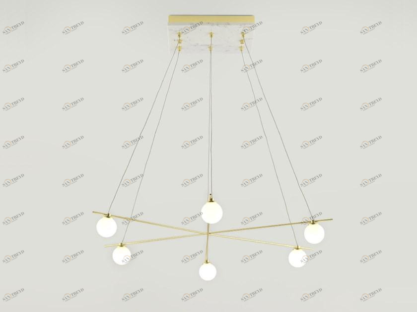 Aromas del Campo Металлический светодиодный подвесной светильник Lan C1210/6