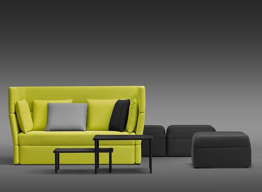 mminterier Квадратный пуф из ткани Element evo sun-id-1373137 - Вид №3