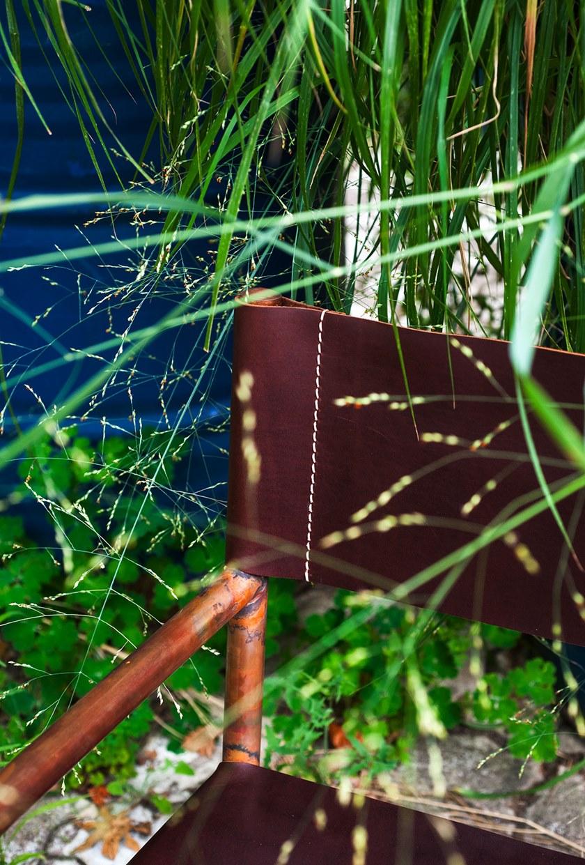 BAXTER Кожаное кресло с подлокотниками Rimini sun-id-1433898 - Вид №7