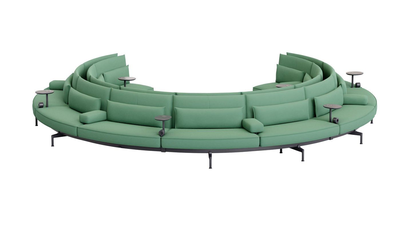 Секционный диван VITRA мягкая работа ARCH-00079650 - Вид №14