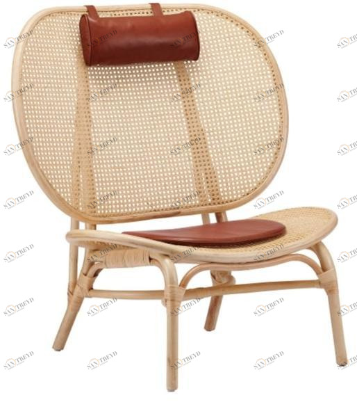 NORR11 Кресло из бамбука и ротанга с подголовником sun-id-1500658