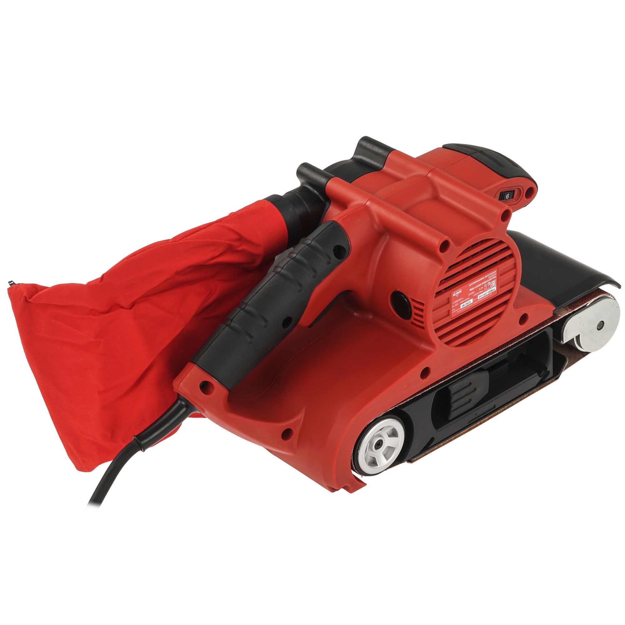 Ленточная шлифмашина Elitech МШЛ 1210Э 9088435 STDN-0088716 - Вид №3