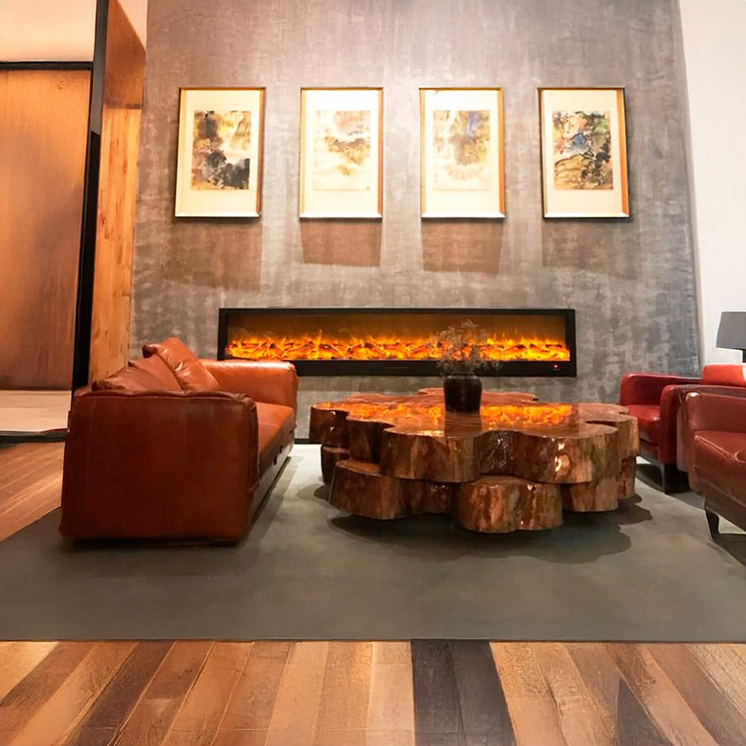 Электрический утопленный камин SINED ETNA ARCH-00046295 - Вид №7