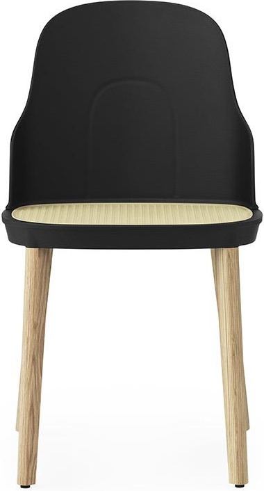 304055 Стул Molded Wicker, Black / Oak Normann Copenhagen Allez  - Вид №1