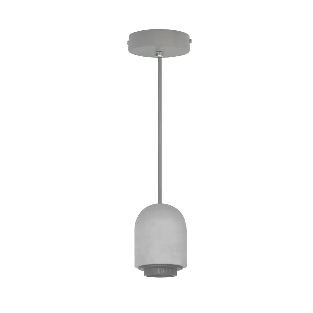 Шнур декоративный Clyde 1xЕ27x60 Вт, бетон/металл, цвет серый 18616348 STLM-2119606 INSPIRE 