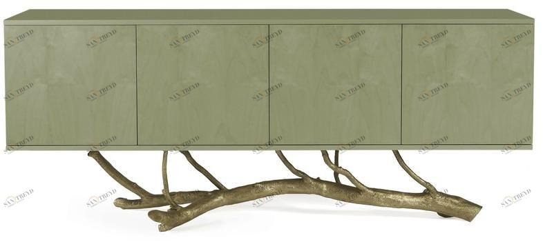 Ginger & Jagger Буфет из лакированной фанеры с распашными дверцами Earth to earth sun-id-1376254