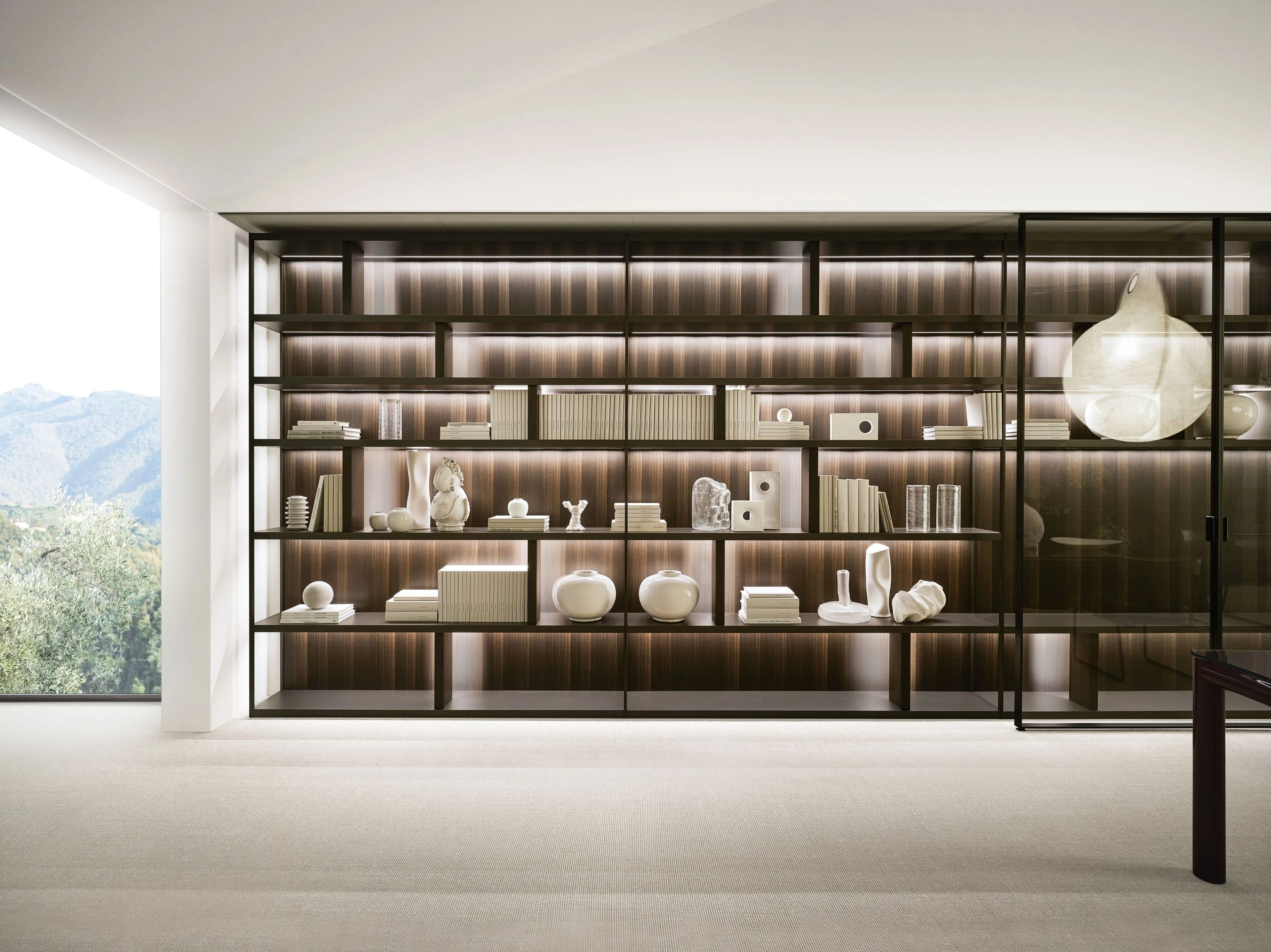 Отдельно стоящий книжный шкаф Porro SYSTEM HT ARCH-00084090