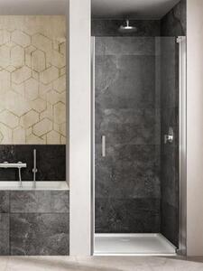 Маятниковая дверь в нишу Provex Jolly JN 0070 JN 05 GL стекло прозрачное