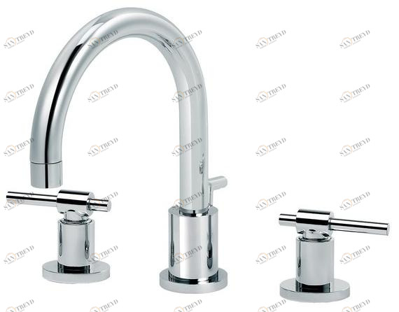 rvb Смеситель для раковины на 3 отверстия Dynamic 4027.11.49