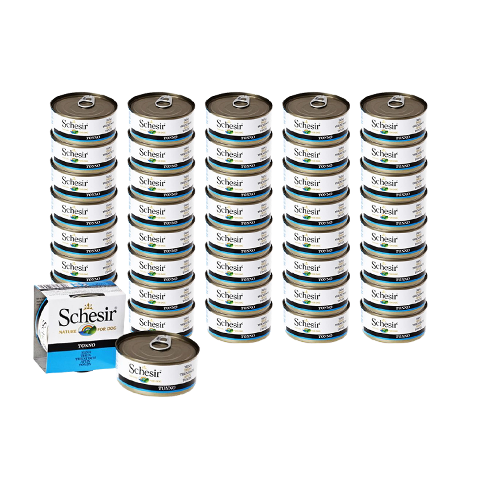 Т0040988*40 Корм для собак Тунец конс. 150г (упаковка - 40 шт) SCHESIR 