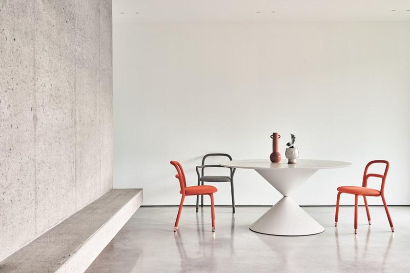 Midj Круглый стеклокерамический стол sun-id-1398027 - Вид №1