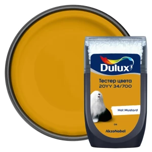 Тестер краски для стен Dulux 20YY 34/700 Hot Mustard 30 мл 84870503 STLM-2203754